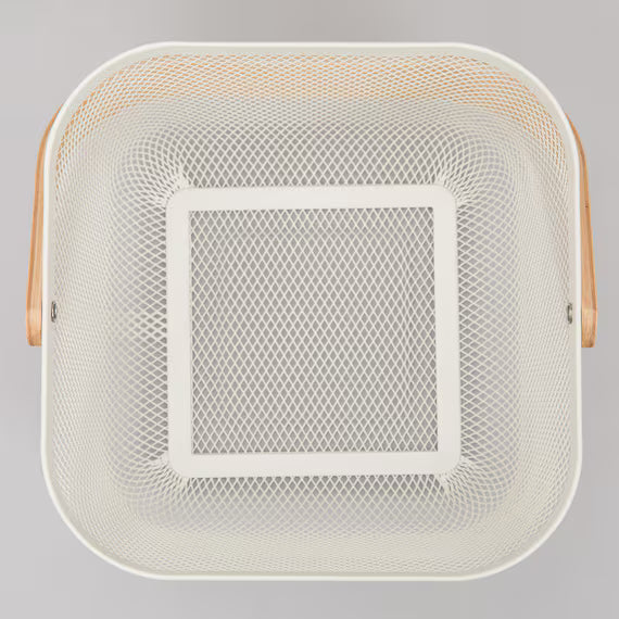 BASKET ET02 SQUARE WH