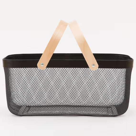 BASKET ET02 RECTANGLE BK