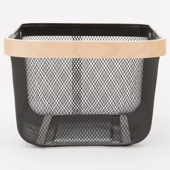 BASKET ET02 RECTANGLE BK