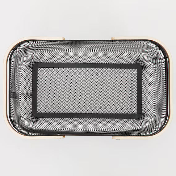 BASKET ET02 RECTANGLE BK