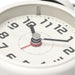 3 INCHES TABLE TWIN BELL ALARM CLOCK 03BC - PALTY BELL R-WH