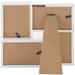 PHOTO FRAME 4W WH