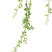 MINI LEAVES IN IRON POT WITH HEMP ROPE HANGING HA31956GN