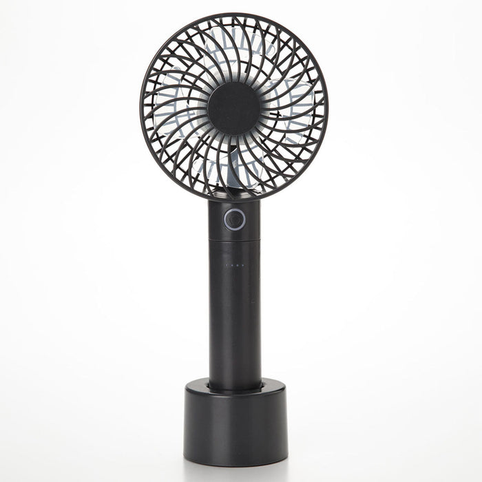 HANDY FAN AND POWERBANK WITH CHARGEABLE BASE HF316DGY