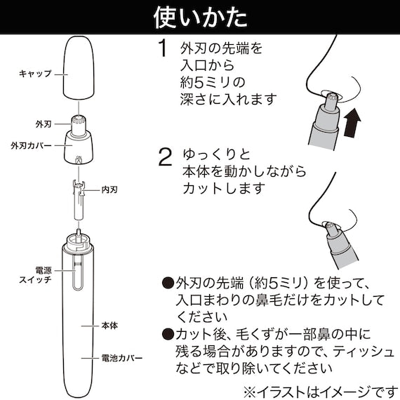 NOSE HAIR CARE TB-2051 PU