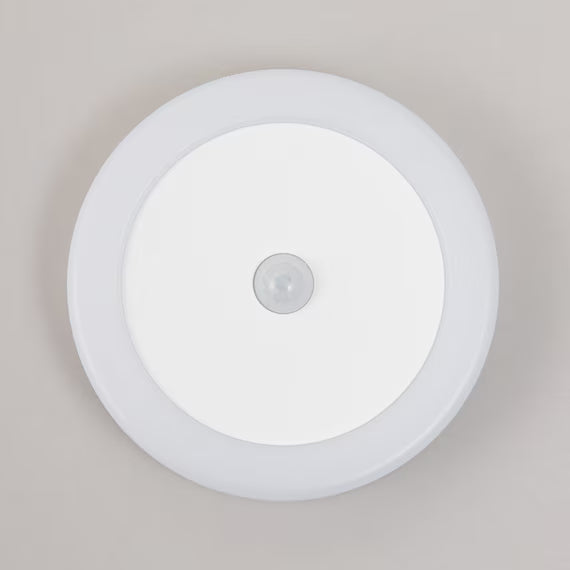 RECHARGEABLE SENSOR LIGHT CIRCLE WH