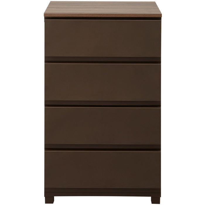 WOOD GRAIN CHEST CV2 WITH SIDE WALL 4D DBR