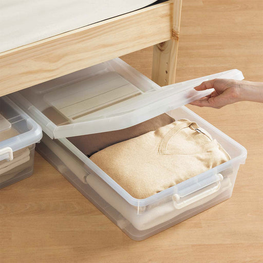 TWO-END-OPEN UNDER BED STORAGE ROLLER BOX K0171