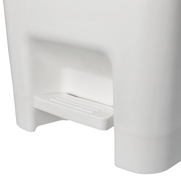 ANTIBACTERIAL AND DEODORANT STEP/PUSH DUST BIN 20L WH