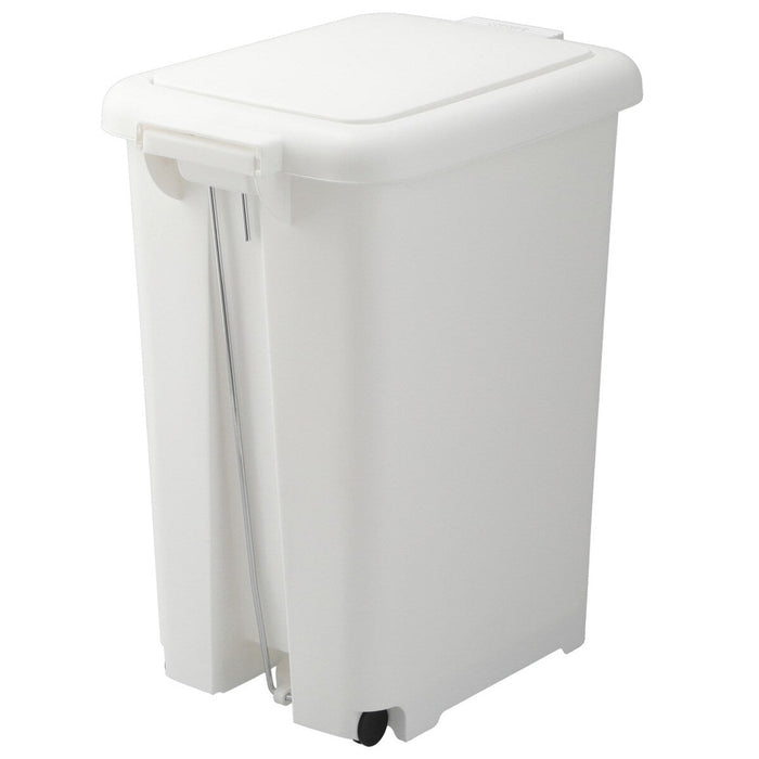 THÙNG RÁC KHÁNG KHUẨN ĐẠP CHÂN/NHẤN NÚT MỞ 45L WH