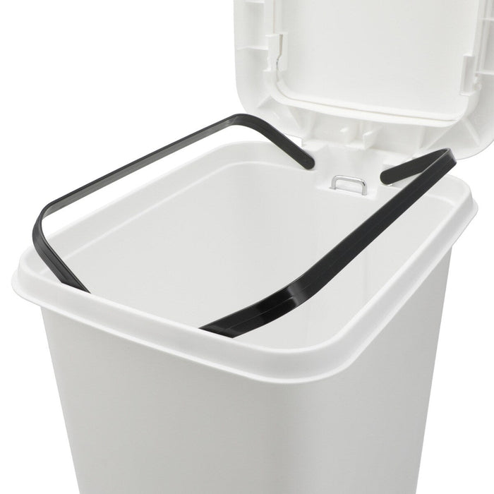 THÙNG RÁC KHÁNG KHUẨN ĐẠP CHÂN/NHẤN NÚT MỞ 45L WH