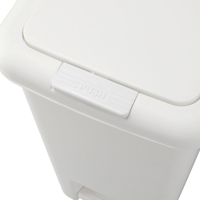THÙNG RÁC KHÁNG KHUẨN ĐẠP CHÂN/NHẤN NÚT MỞ 45L WH