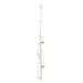 NON-SLIP SKIRT & PANTS HANGER FLOCKY 4TIER GY