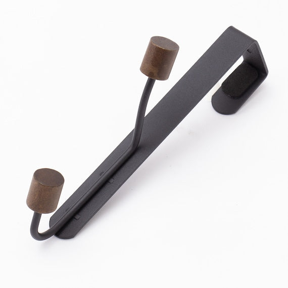 DOOR HANGING HOOK TOVER SINGLE 2P BK