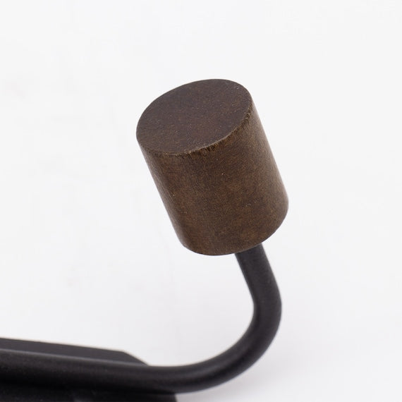 DOOR HANGING HOOK TOVER SINGLE 2P BK