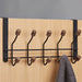 OVER THE DOOR HANGER TOVER10H-BK