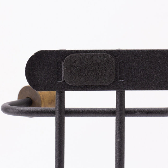 DOOR HANGING HOOK TOVER QUINTUPLE BK