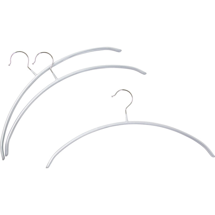NON-SLIP ARCH SHAPED HANGER LM01 GY 3P