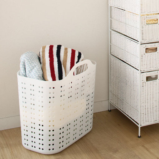 LAUNDRY BASKET VOLCA L WH