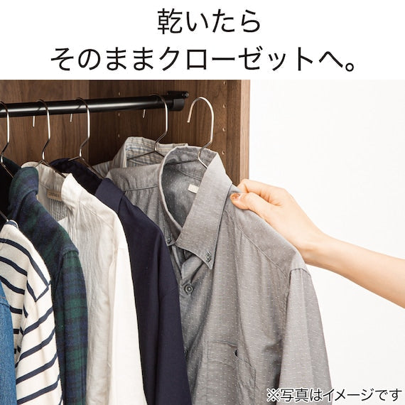 STAINLESS SHIRT HANGER 5P