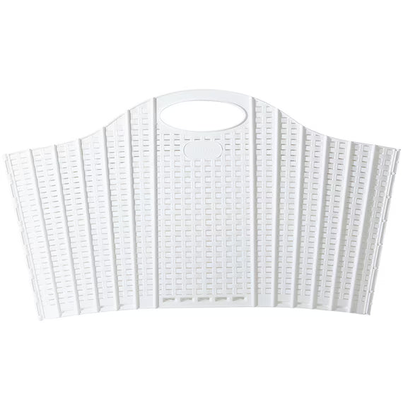 FOLDABLE LAUNDRY BASKET WH RATTAN