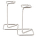 STAINLESS WIRE TOOTH BRUSH HOLDER DOUBLE