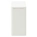 COMPACT TOILET DUSTBIN 75X95X150 WH