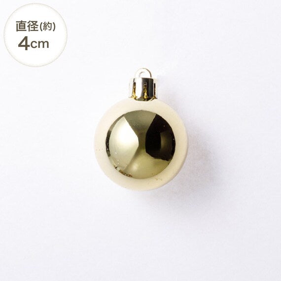 QUẢ BÓNG NOEL 25P WHITE & RED N3KR