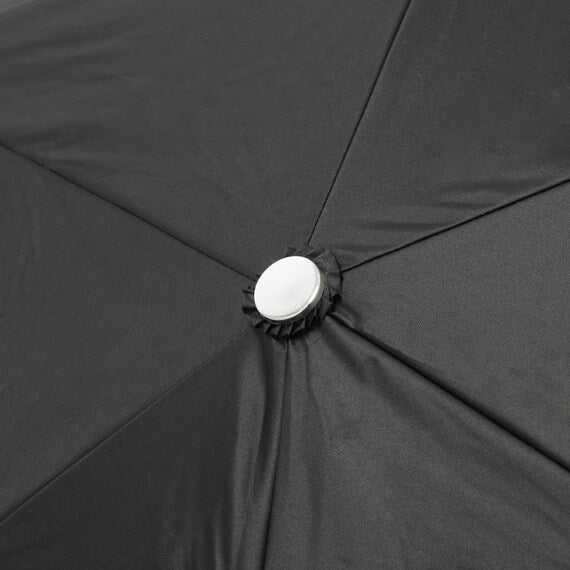 RAINY AND SUNNY FOLDABLE UMBRELLA 50CM RIBBON BK