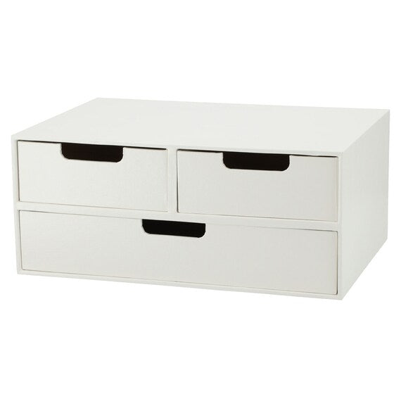 DRAWERS BRETTA A4 2D WH