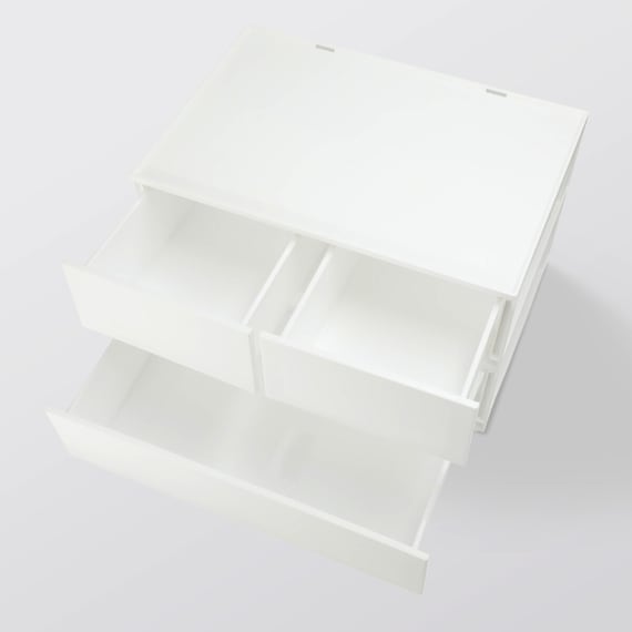 DRAWER_N_INBOX2_REG_2TIER_3DR_WH