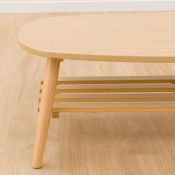 LEG-FOLD TABLE RP9045 OVAL W/SHELF NA