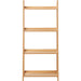 WOOD SHELF LADDER-N 4D NA