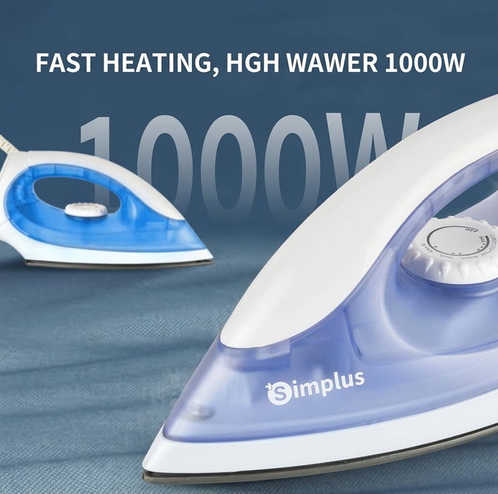 DRY IRON 005-BLUE-EU
