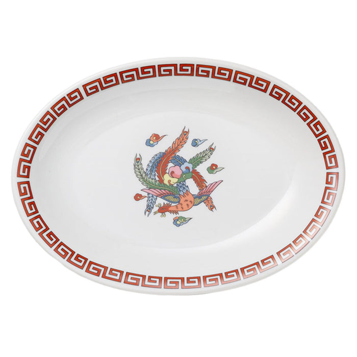 DUMPLIING OVAL PLATE W19.1XD13.2XH2.3