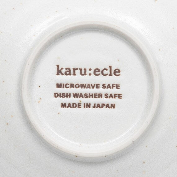 LIGHTWEIGHT 12CM DISH KARUEKURE SHIROKARATU