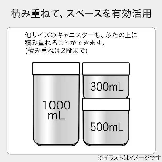 GLASS CANISTER SH1000