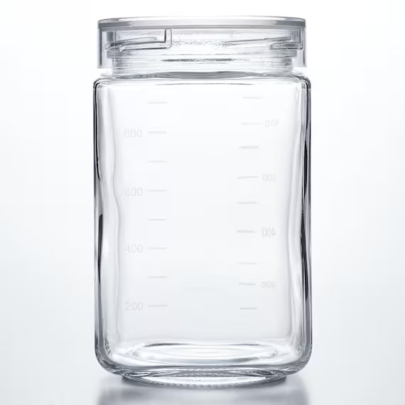GLASS CANISTER SH1000