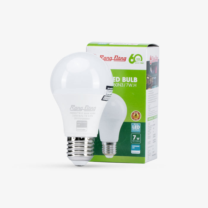 LED BULB A60N3/7W.H E27 3000K