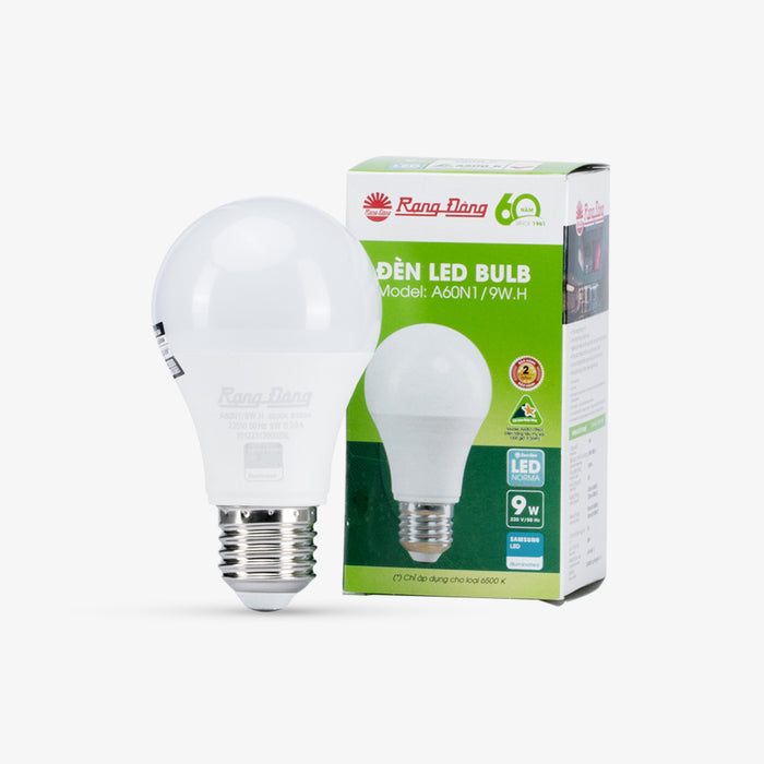 LED BULB A60N1/9W.H E27 3000K