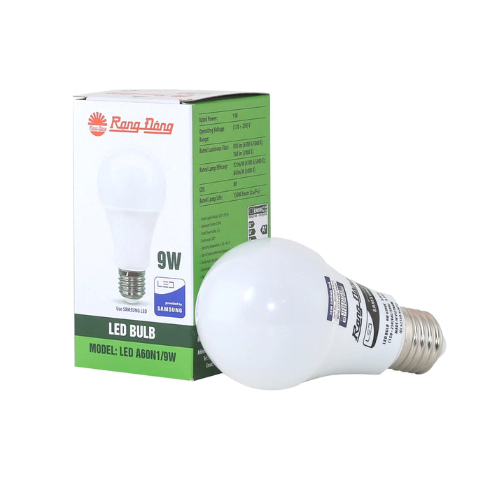 LED BULB A60N1/9W.H E27 3000K