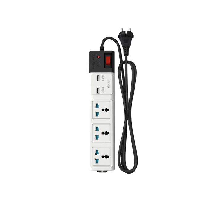 POWER STRIP OC04.USB 3C/3M/10A