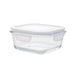 HEAT RESISTANT GLASS STORAGE CONTAINER 510ML SQUARE