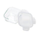 HEAT RESISTANT GLASS STORAGE CONTAINER 510ML SQUARE