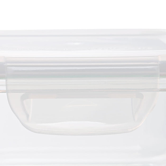 HEAT RESISTANT GLASS STORAGE CONTAINER 510ML SQUARE