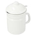 OIL POT WITH STRAINER 1.1L WH