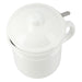OIL POT WITH STRAINER 1.1L WH
