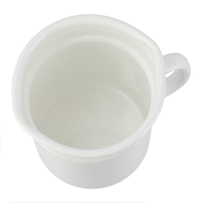 OIL POT WITH STRAINER 1.1L WH