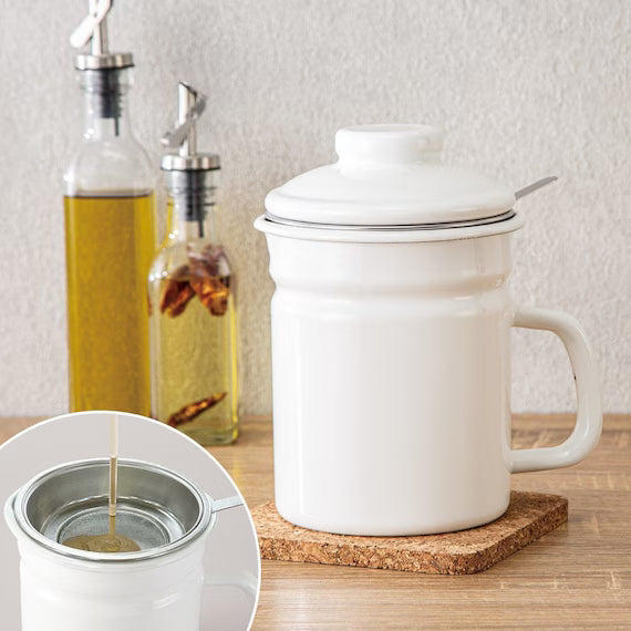 BÌNH ĐỰNG DẦU TRÁNG MEN 1.1L