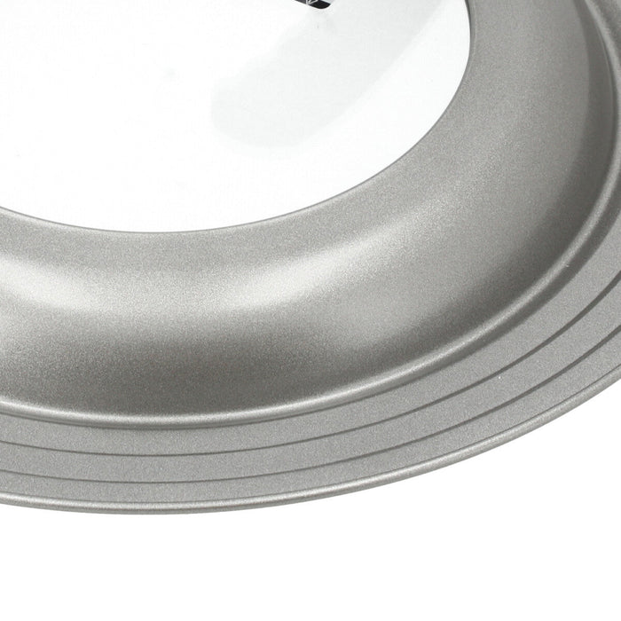 STANDABLE STEEL FRY PAN COVER 22-26CM